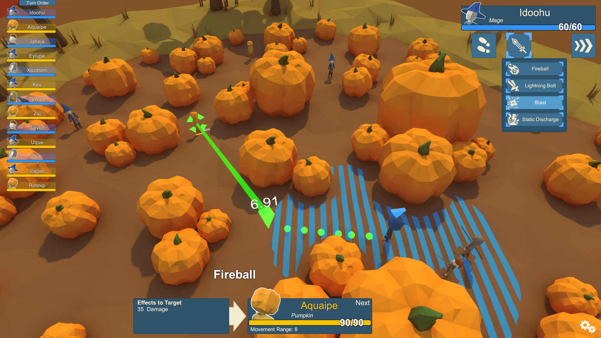 Battle in the Pumpkin Patch
